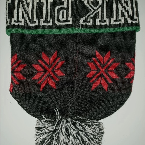 COPY - Christmas Victoria secret pink beanie hat nwot Tis the Season - Picture 4 of 10